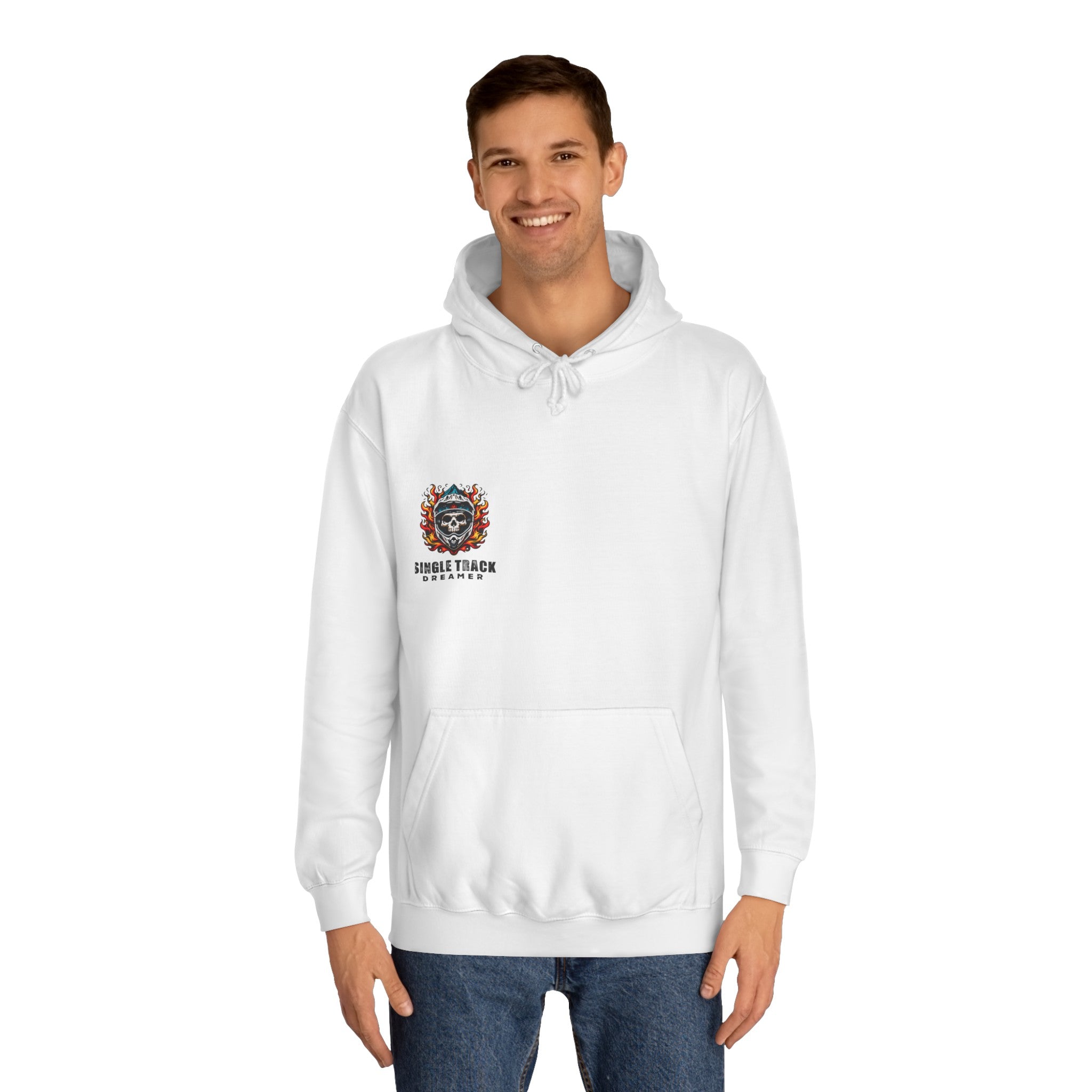 Men's Hoodie | Flaming Skull