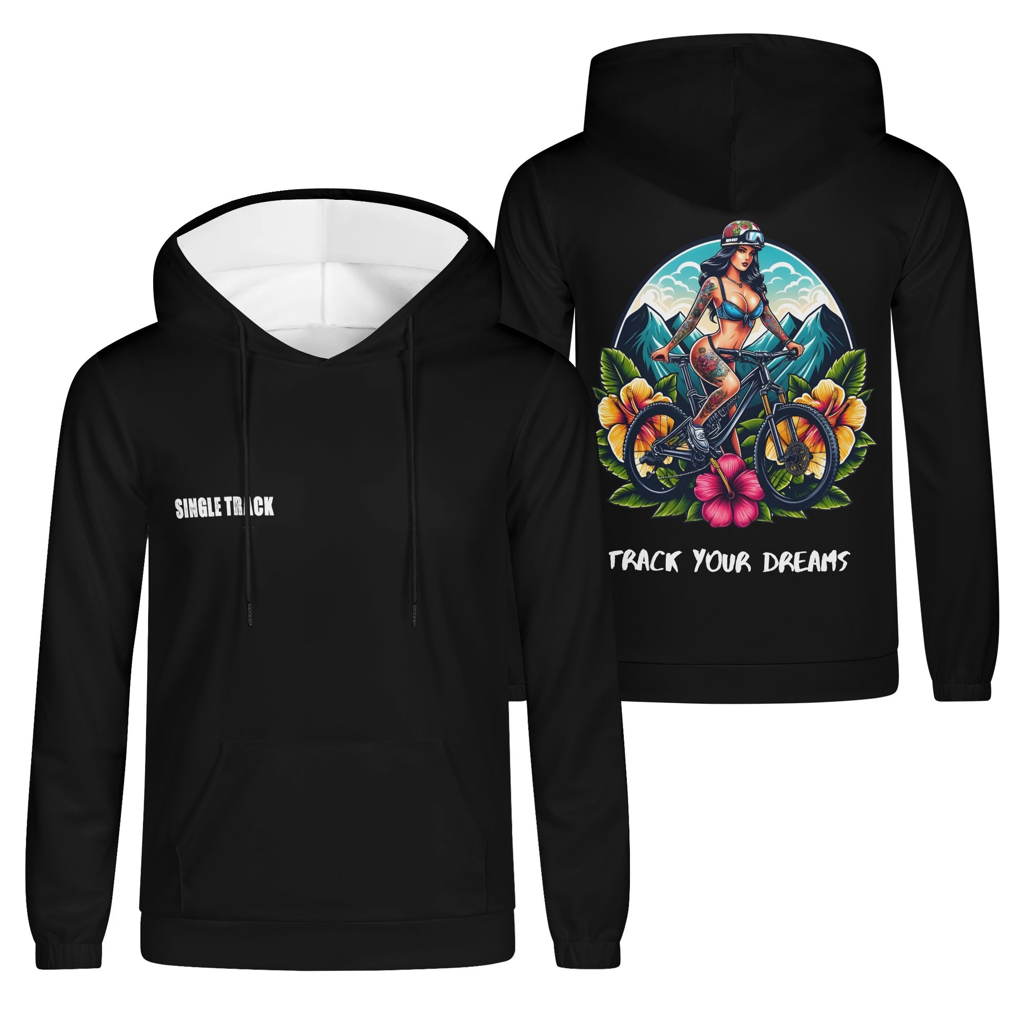 Mens Hoodie | Tattoo Girl