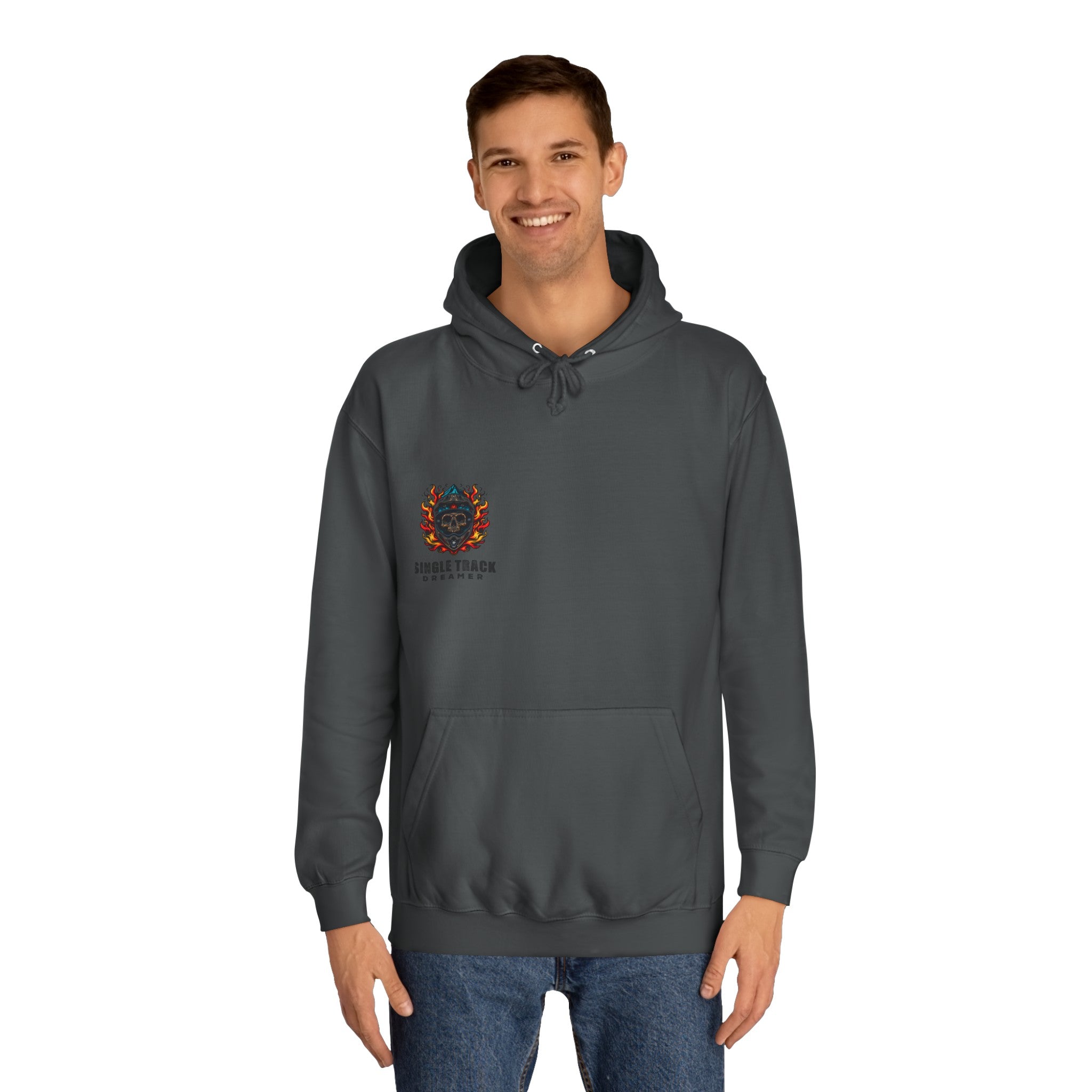 Men's Hoodie | Flaming Skull