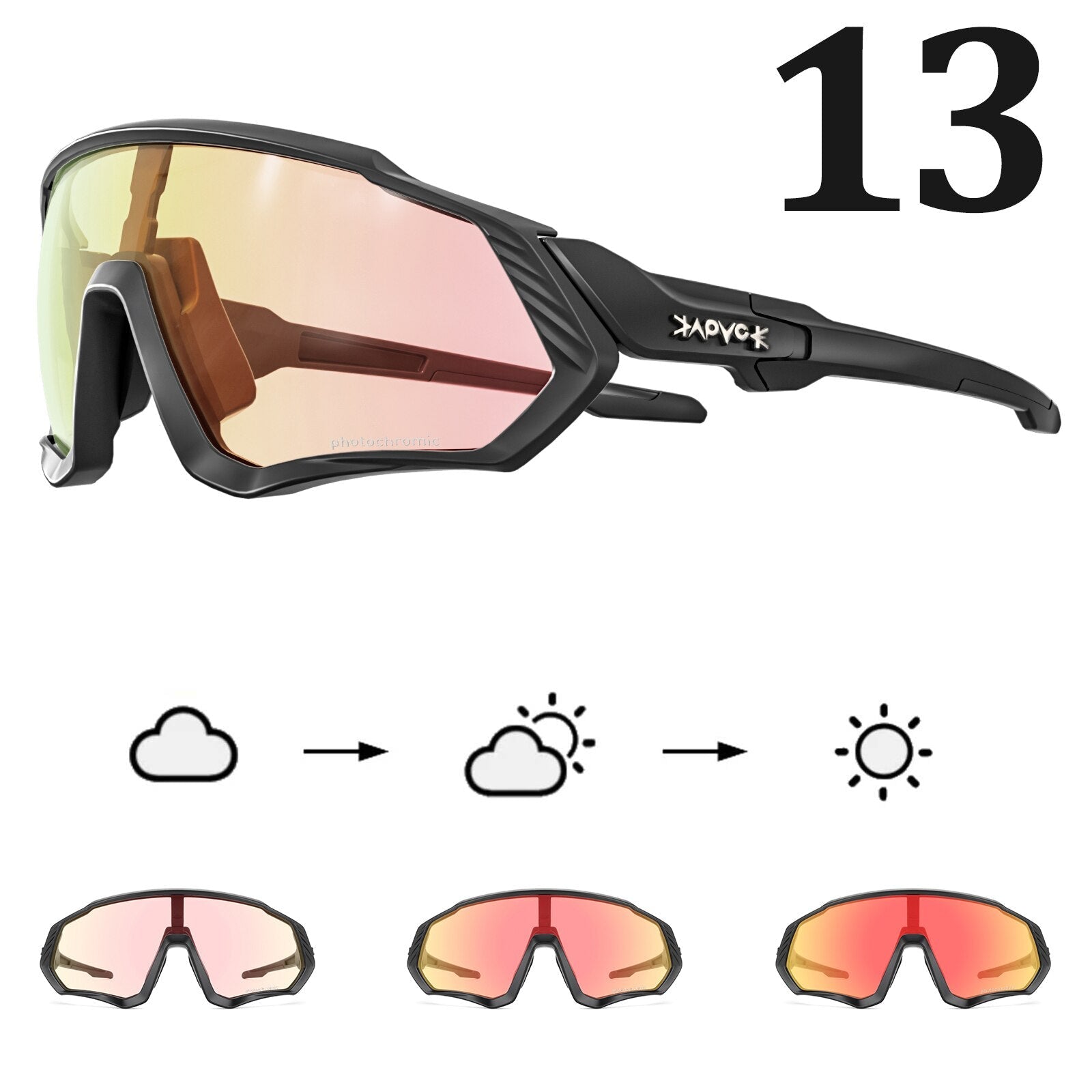 MTB GLASSES | POLARIZED LENSES UV400 - Single Track Dreamer