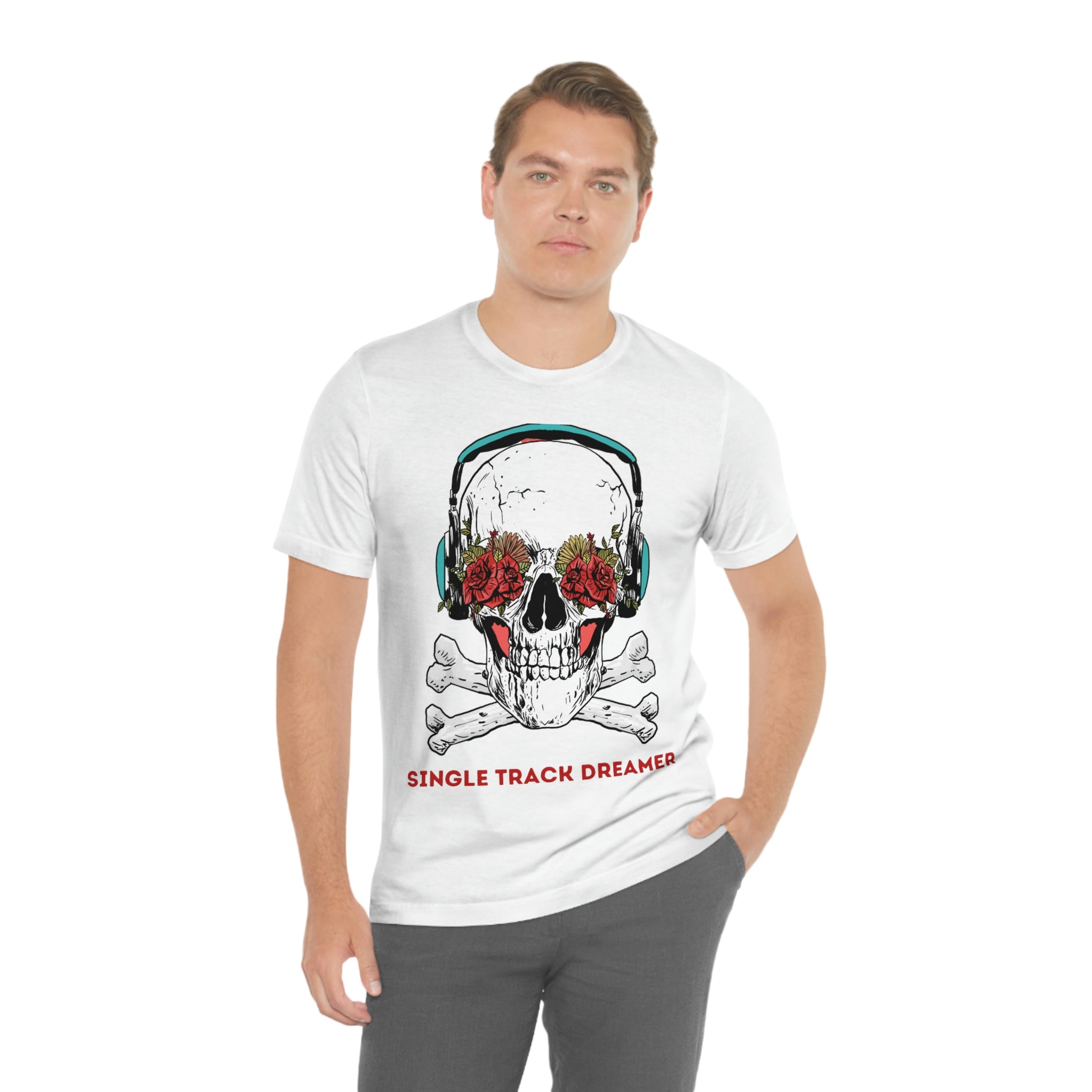 MTB shirt - Skull, Single Track Dreamer - Single Track Dreamer