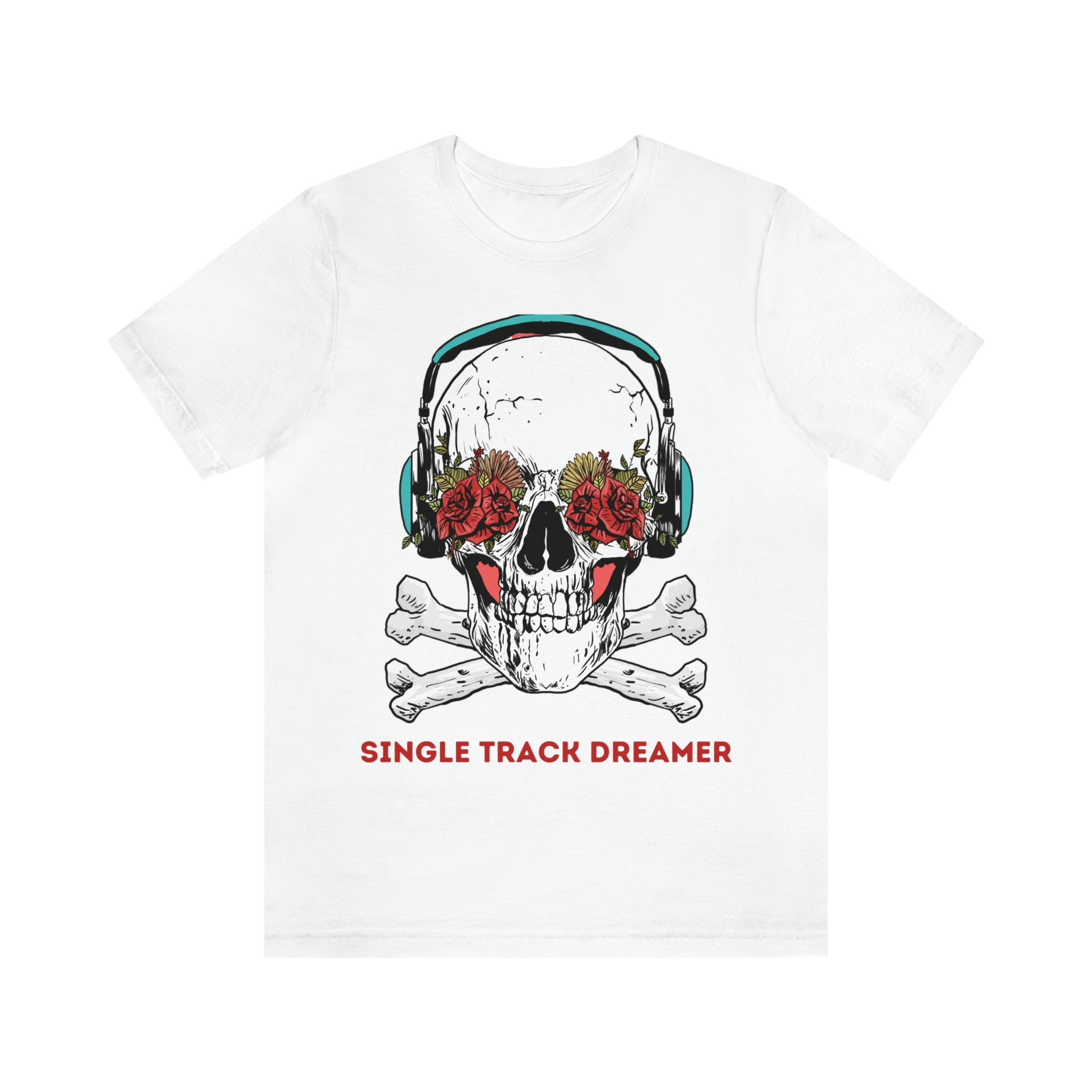 MTB shirt - Skull, Single Track Dreamer - Single Track Dreamer